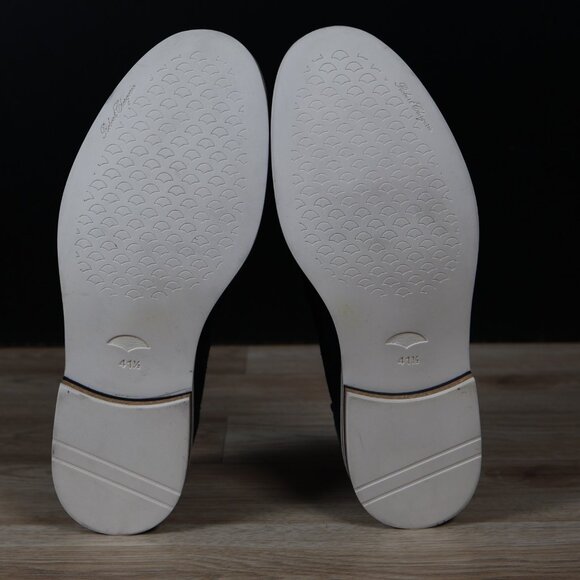 Robert Clergerie Penny Loafers Men Size 8.5 Black Suede Round Toe Made in France - Picture 6 of 8